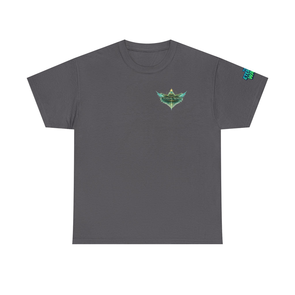 The Eternal Wars Graphic Tee – "Cambria" Winged Warrior Shirt
