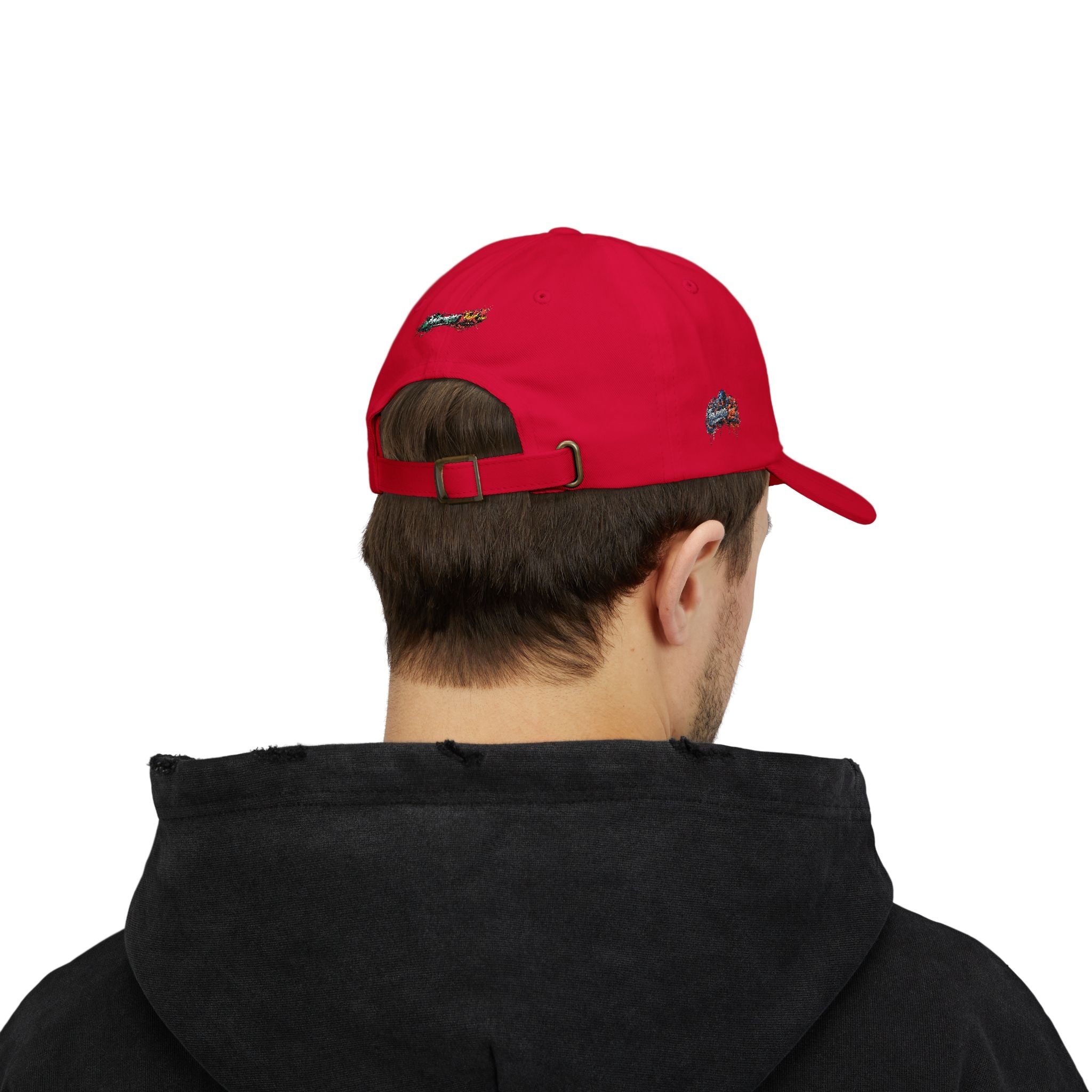Betta Fish Dad Cap – Embroidered Color Splash Fish Baseball Hat