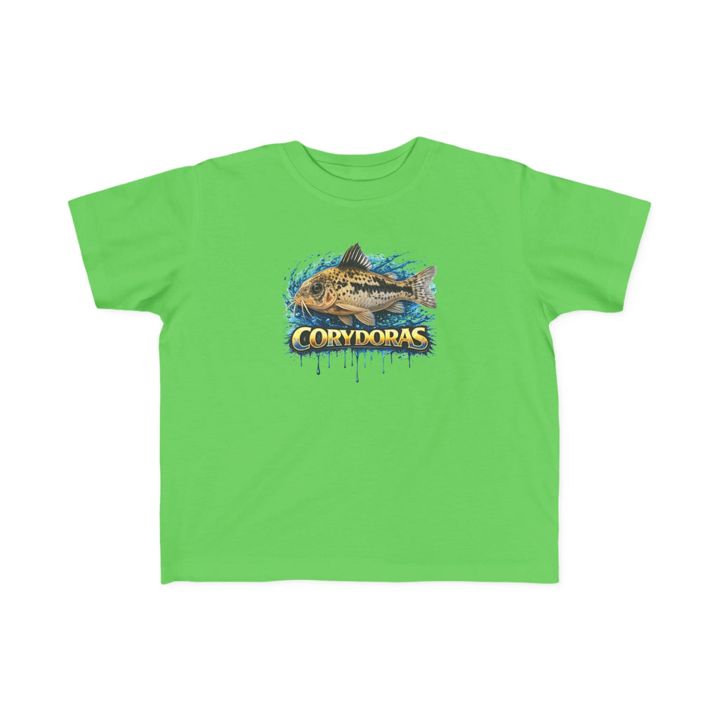 Toddler Tee — 'Corydoras' Aquarium Fish Graphic