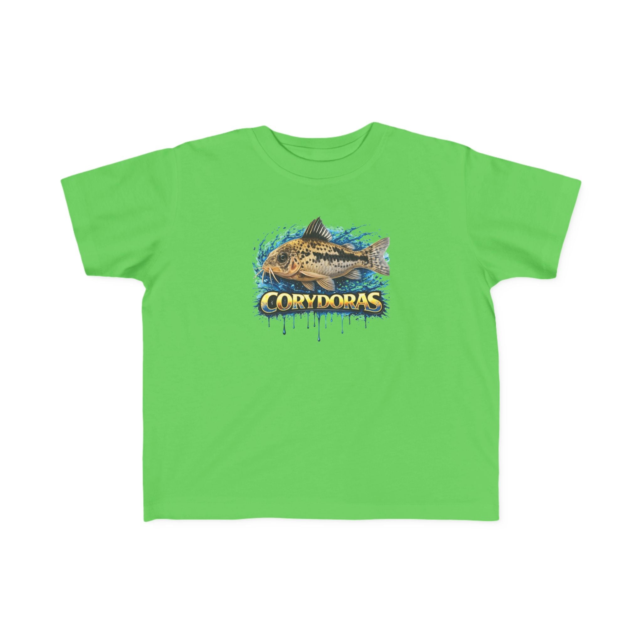 Toddler Tee — 'Corydoras' Aquarium Fish Graphic