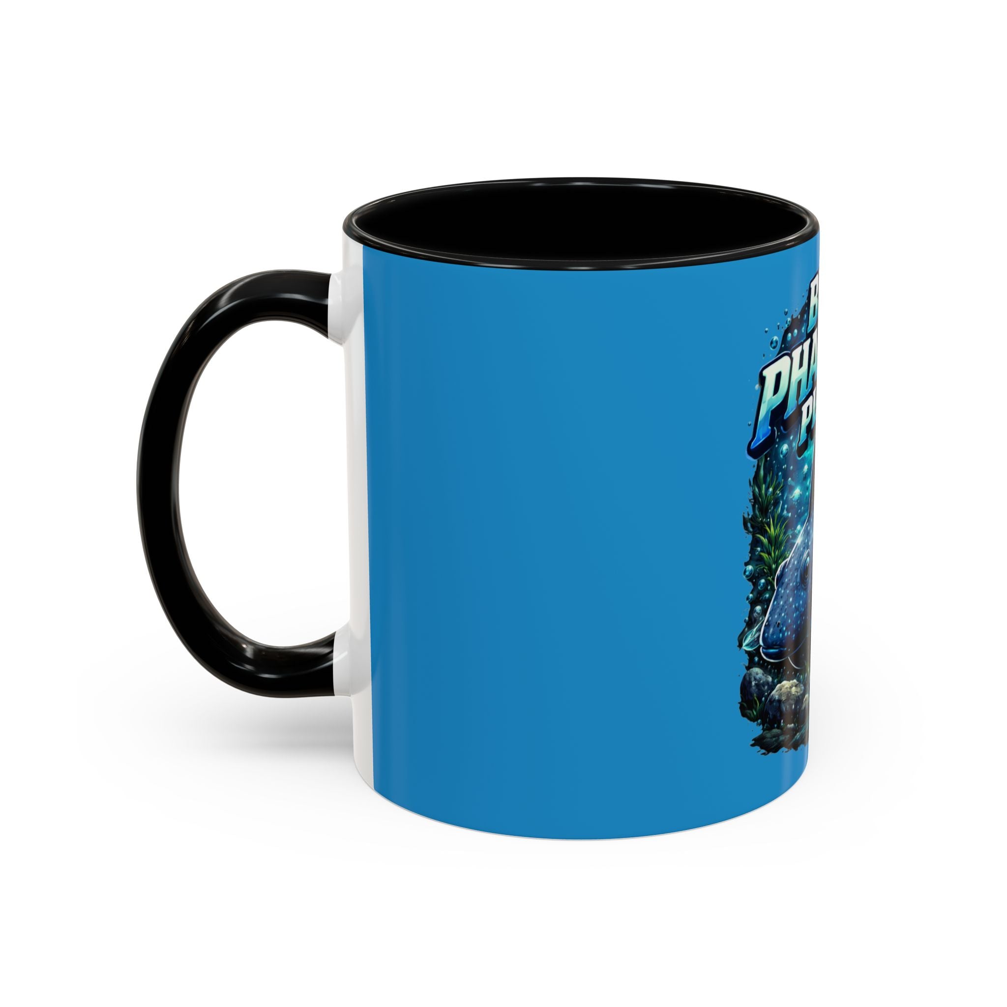 Blue Phantom Pleco Accent Coffee Mug – Aquarium Fish Lover Gift (11/15oz)