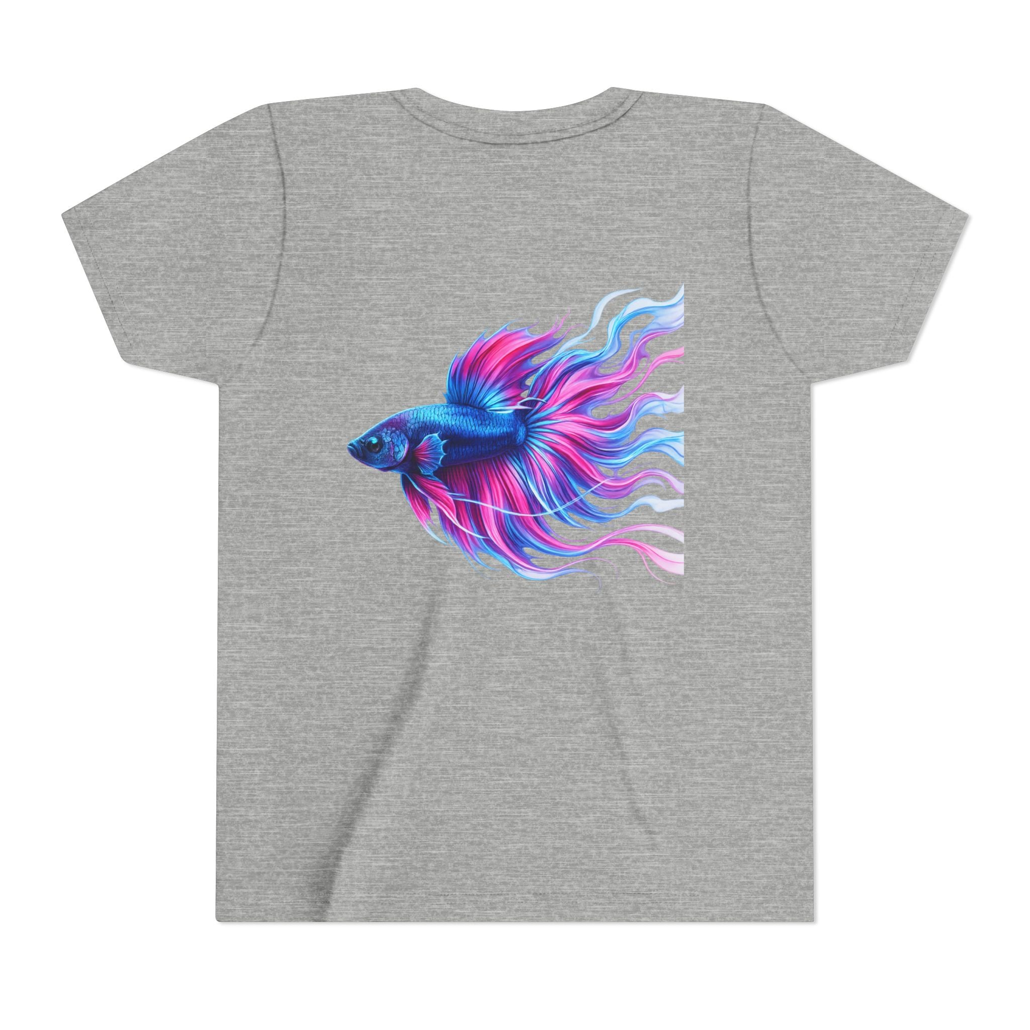 Youth Tee - Colorful Betta Fish Graphic Shirt