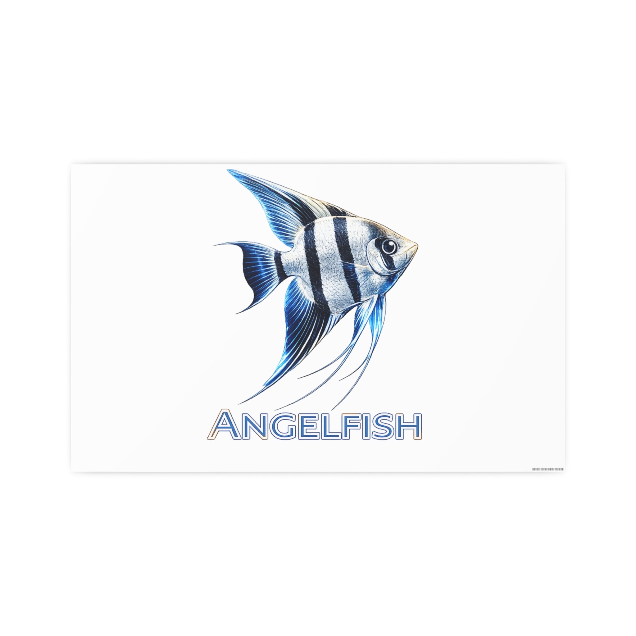 Angelfish – Premium Satin Photo Art Poster