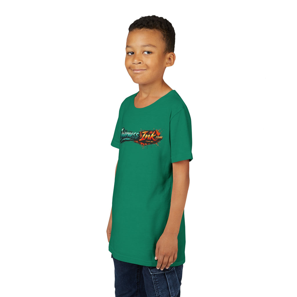 Youth Tee - Colorful Betta Fish Graphic Shirt