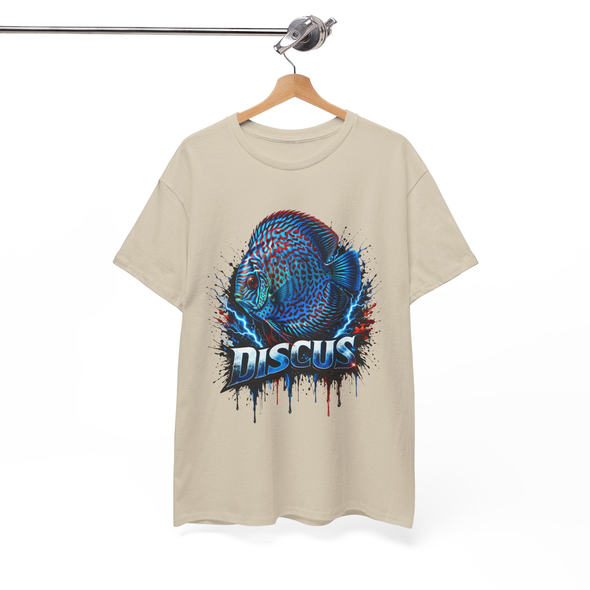 Discus Fish Graphic Tee - Vibrant Aquarium Fish Shirt