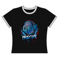Discus Fish Graphic Tee — Women's Ringer T-Shirt