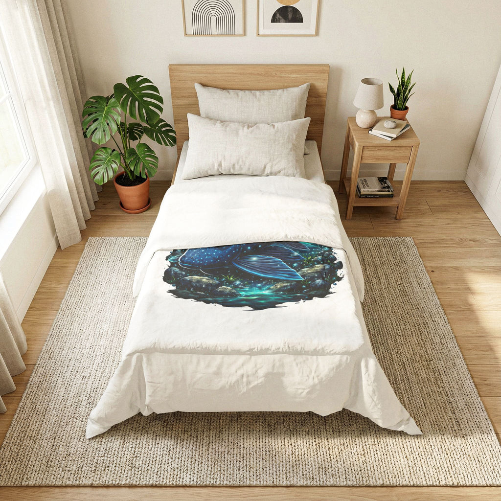 Blue Phantom – Premium "Starlight" Cotton Comforter