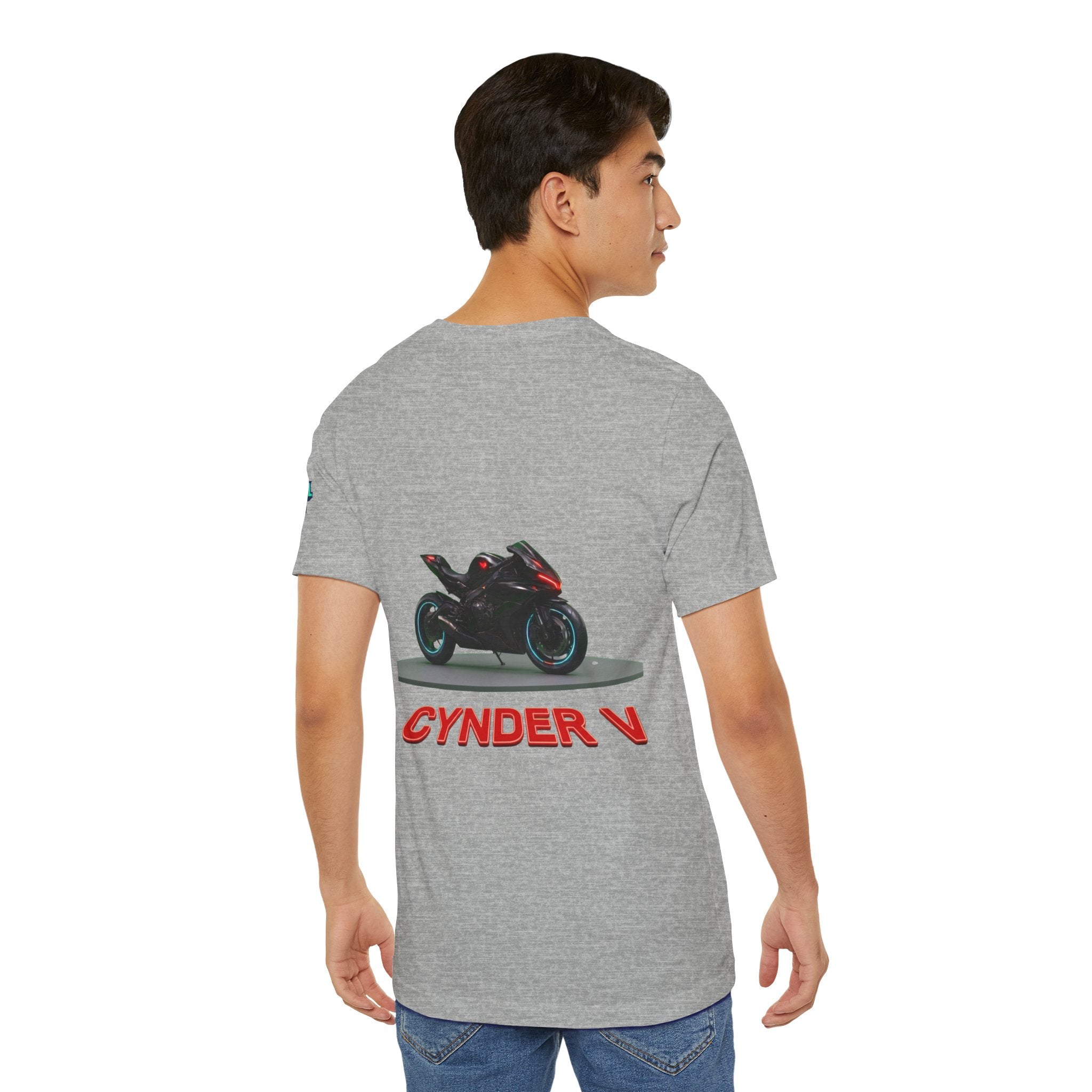 The Eternal Wars Motorcycle Tee — Cynder V Sportbike Graphic Shirt