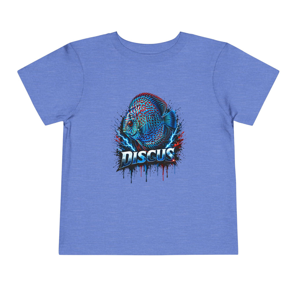 Toddler Tee - Colorful Discus Fish Graphic "Discus"