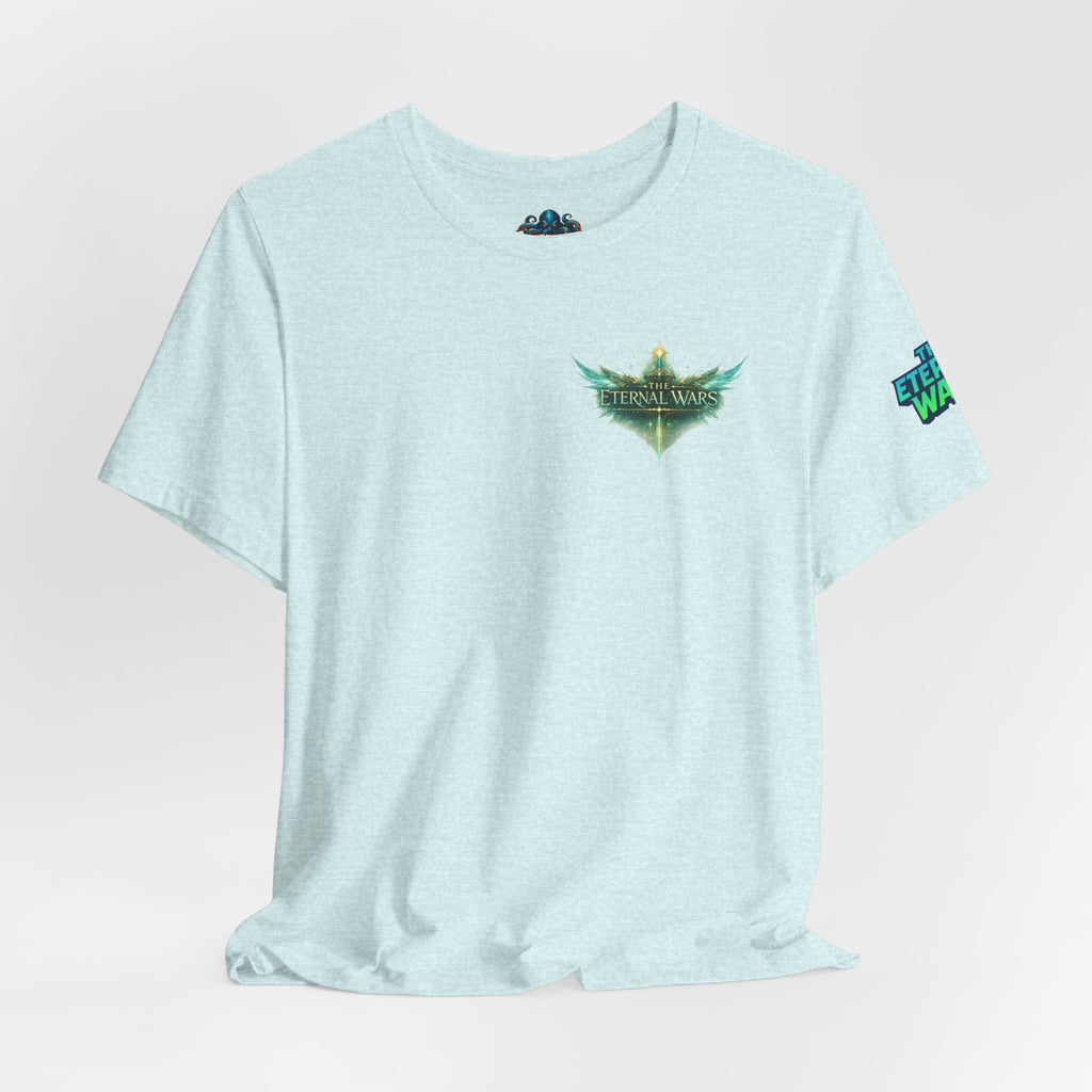 The Eternal Wars Motorcycle Tee — Cynder V Sportbike Graphic Shirt