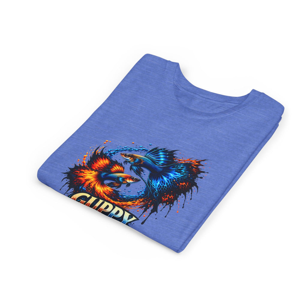 Fire & Ice Guppy – Youth "Neon Flare" Premium Tee