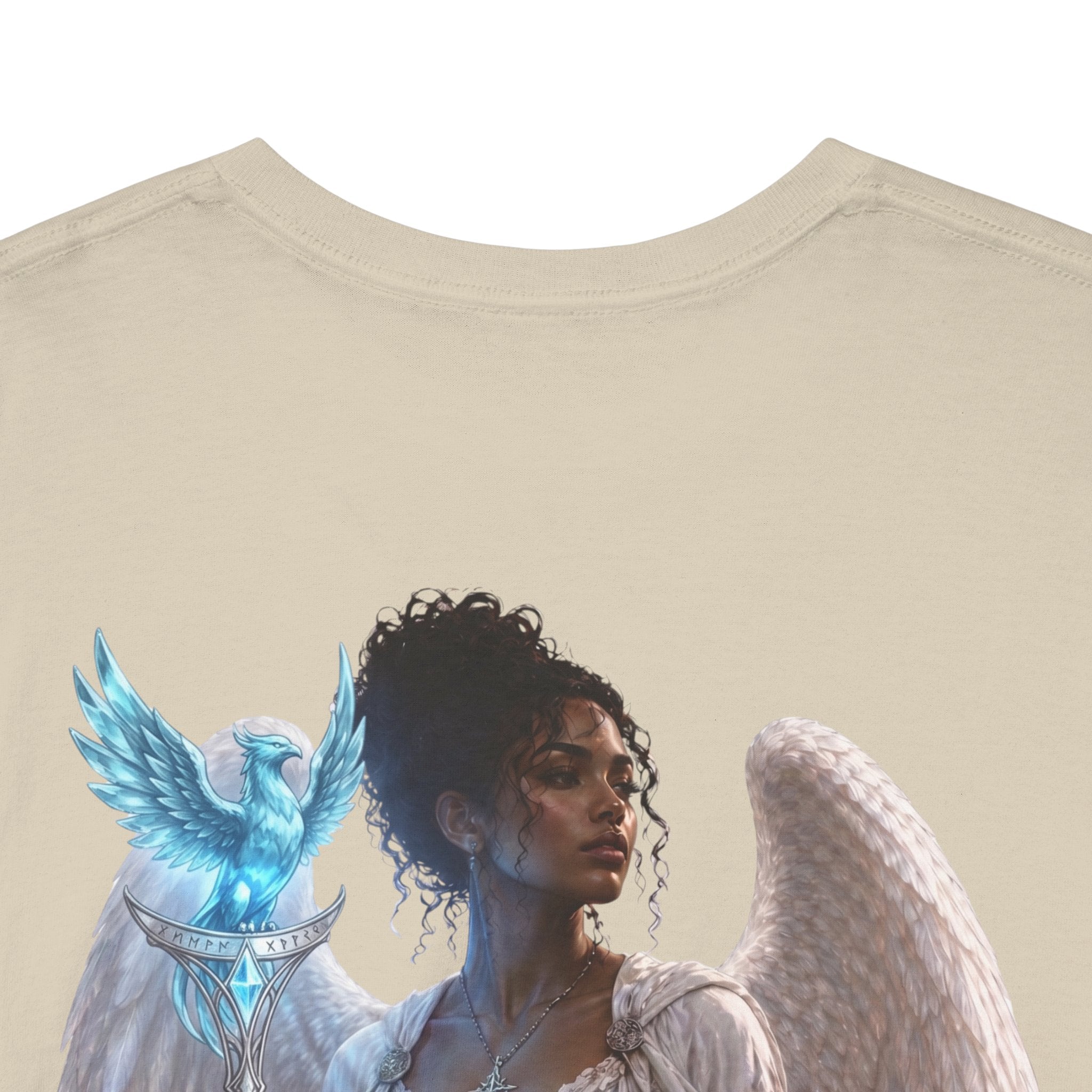 The Eternal Wars Graphic Tee – "Cambria" Winged Warrior Shirt