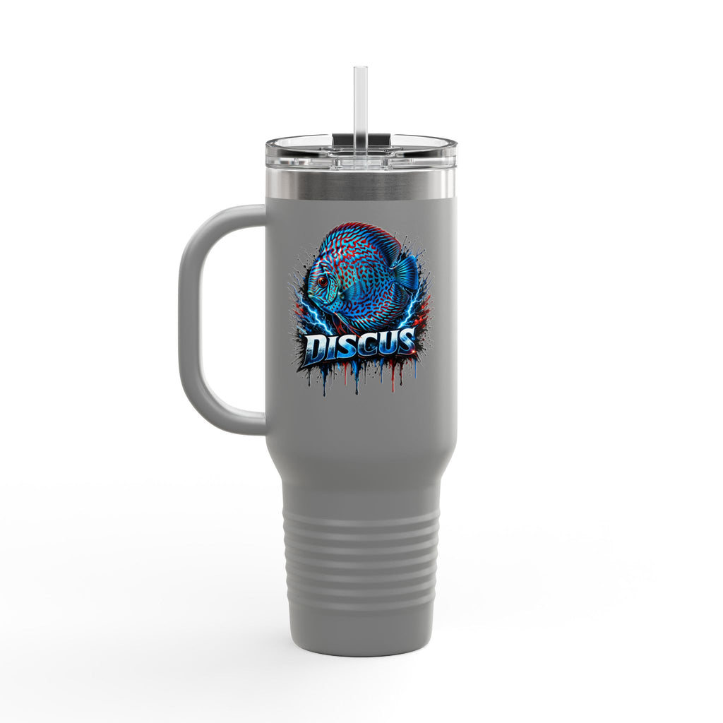 Electric Discus – 40oz Premium Insulated Travel Mug