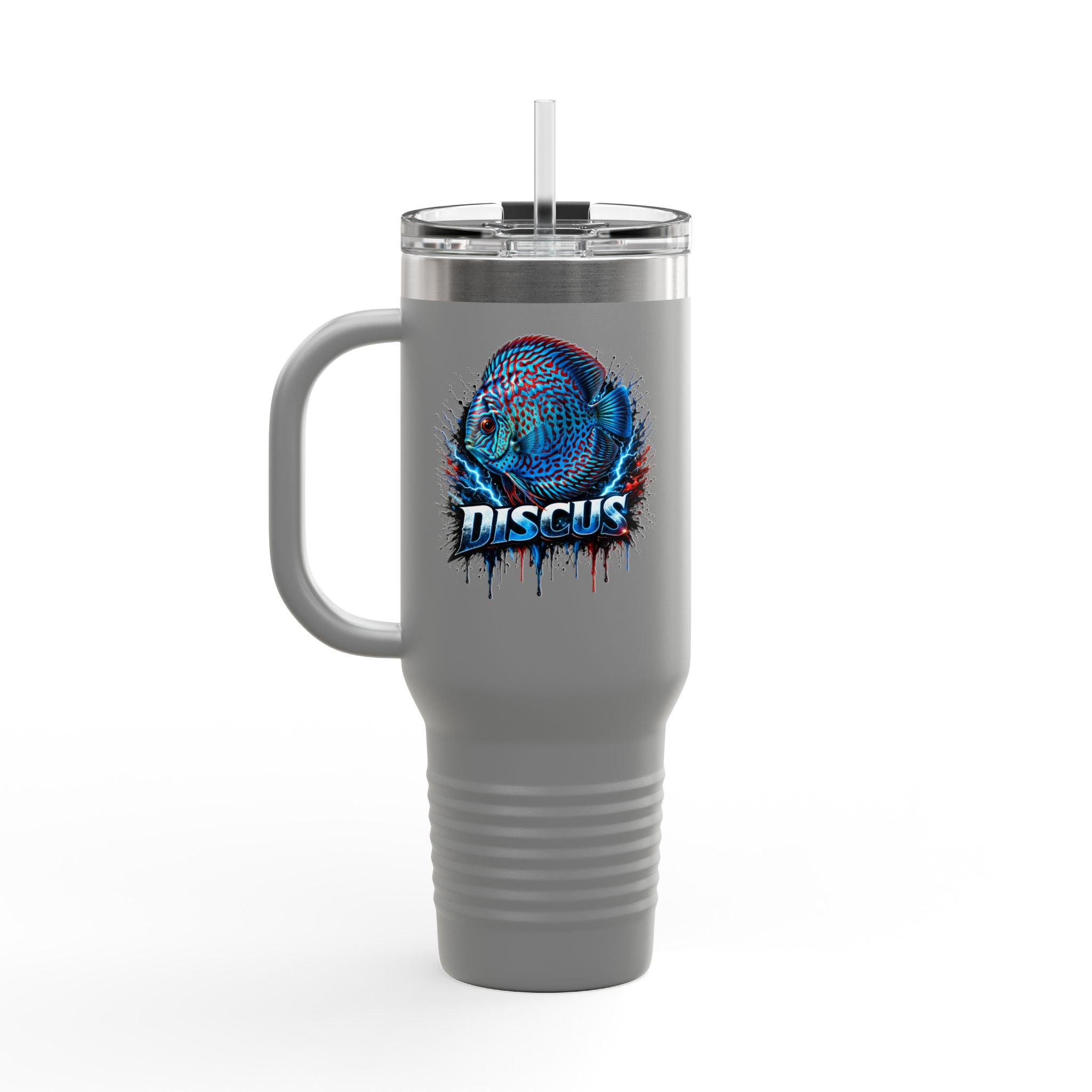 Electric Discus – 40oz Premium Insulated Travel Mug