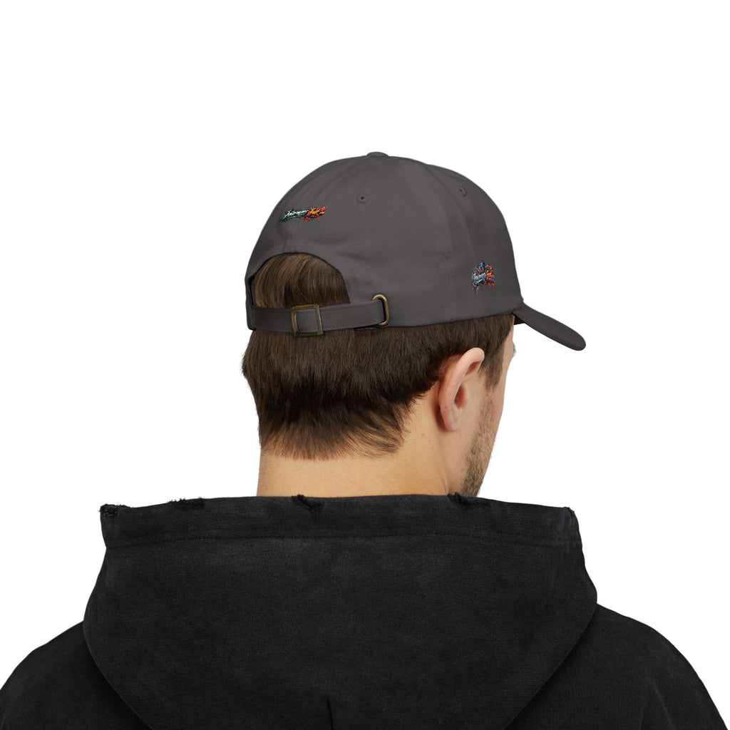 Betta Fish Dad Cap – Embroidered Color Splash Fish Baseball Hat