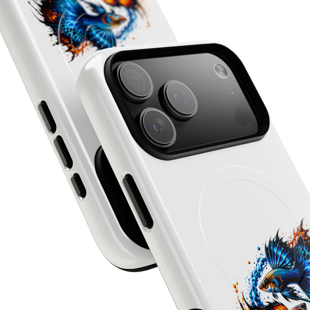 Fire & Ice Guppy – "Neon Flare" Magnetic Impact Case