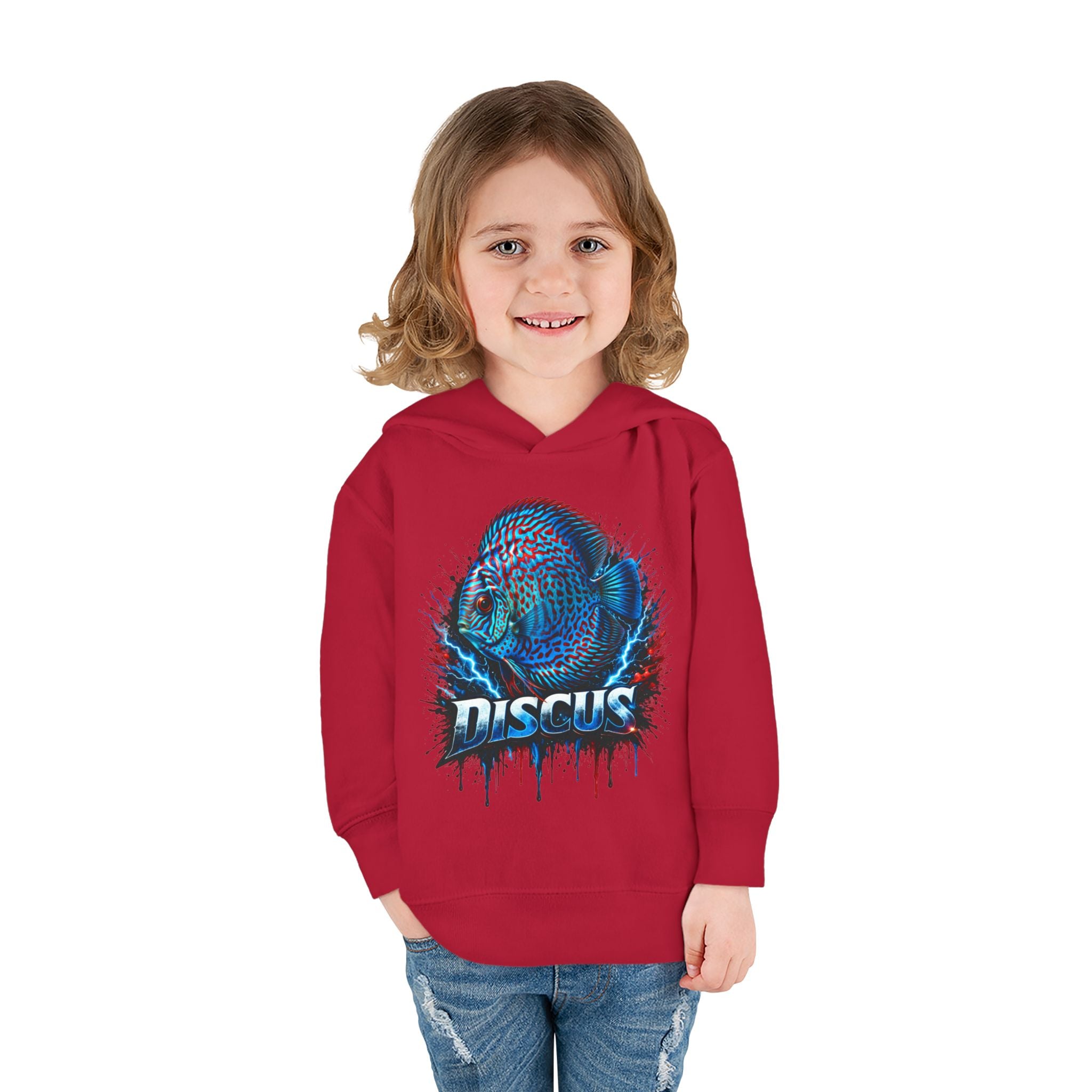 Electric Discus – Toddler Premium "Lightning" Fleece Hoodie