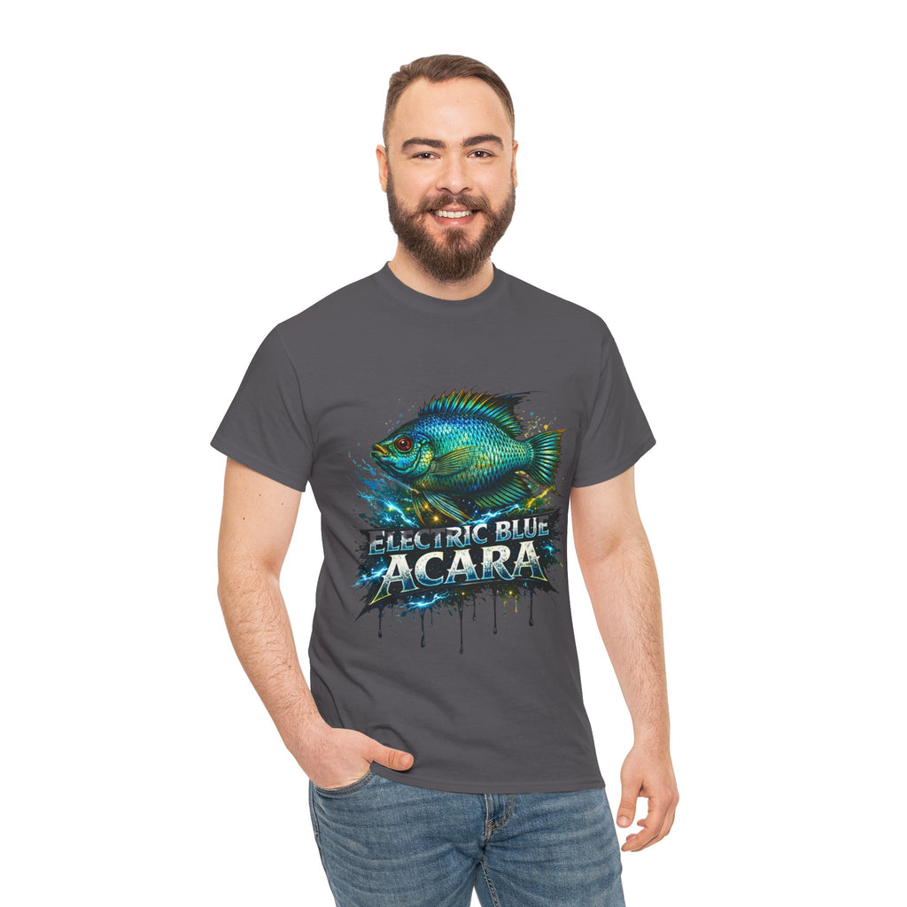 Electric Blue Acara – Premium Graphic Tee