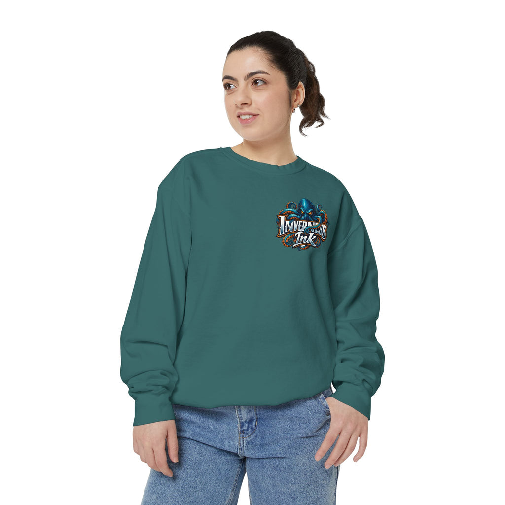 Betta Bliss Sweatshirt — Colorful Betta Fish Graphic Crewneck