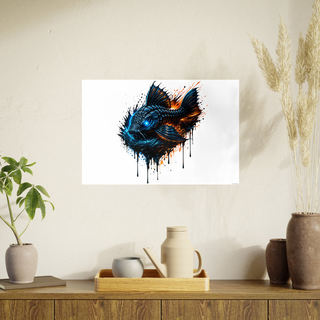 Armored Pleco L-185 – Premium Satin Photo Art Poster
