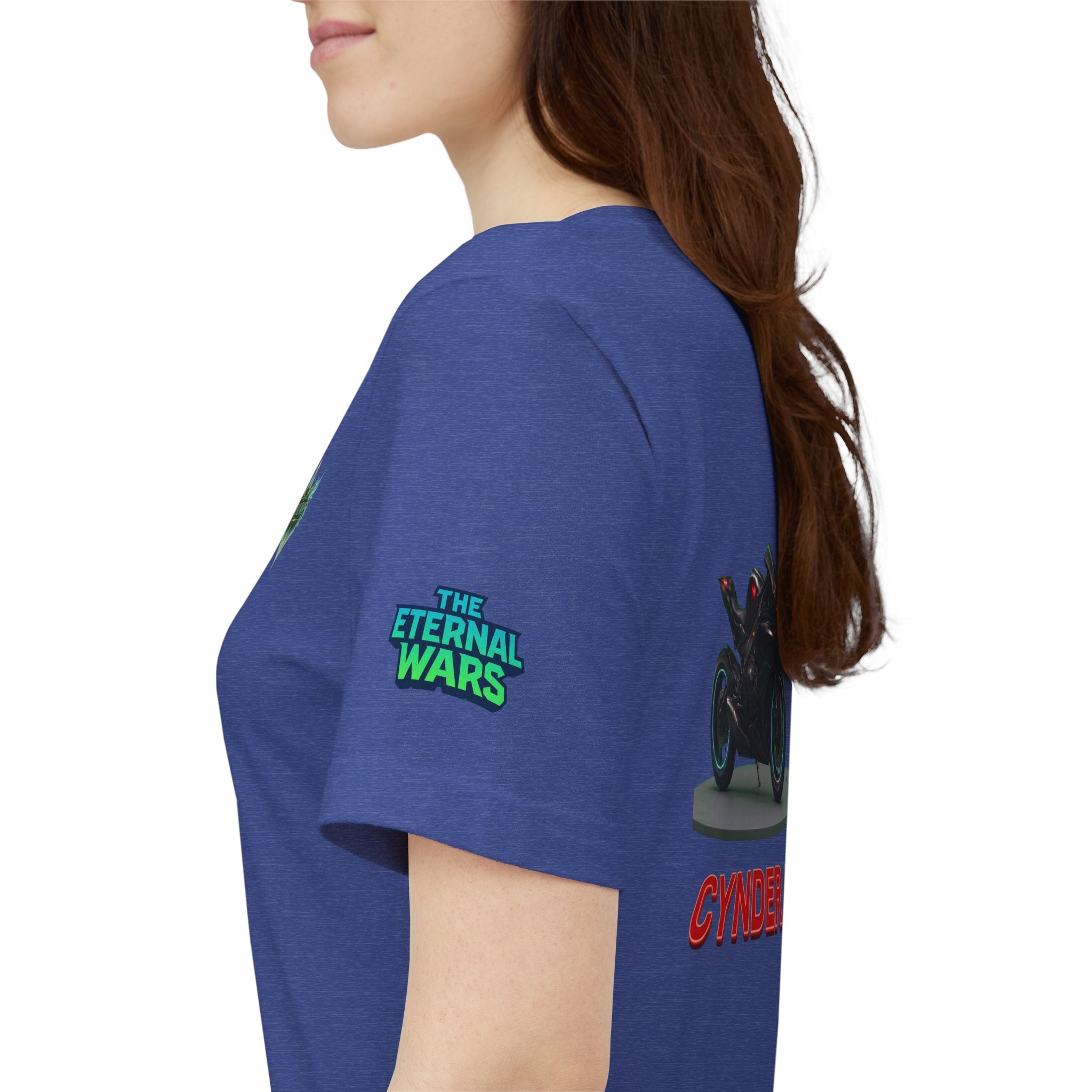 The Eternal Wars Motorcycle Tee — Cynder V Sportbike Graphic Shirt