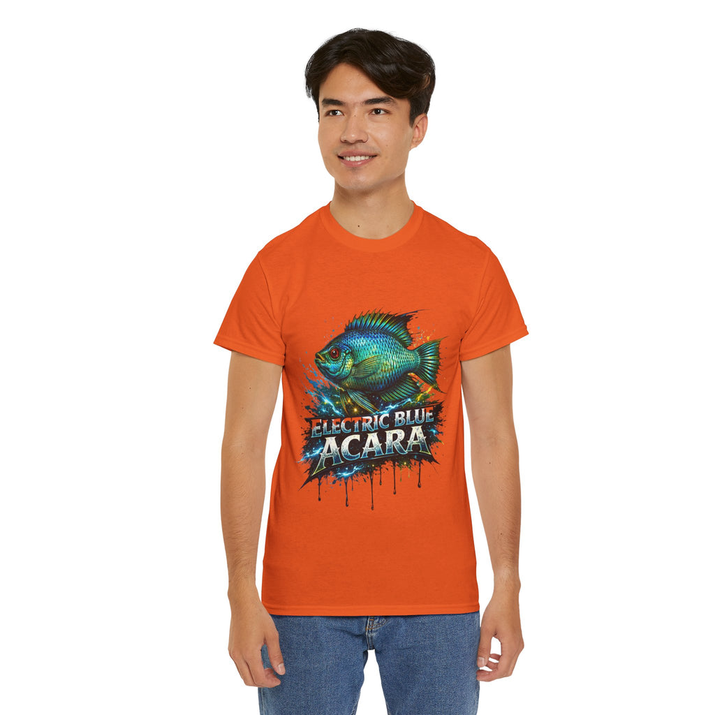 Electric Blue Acara – Premium Graphic Tee