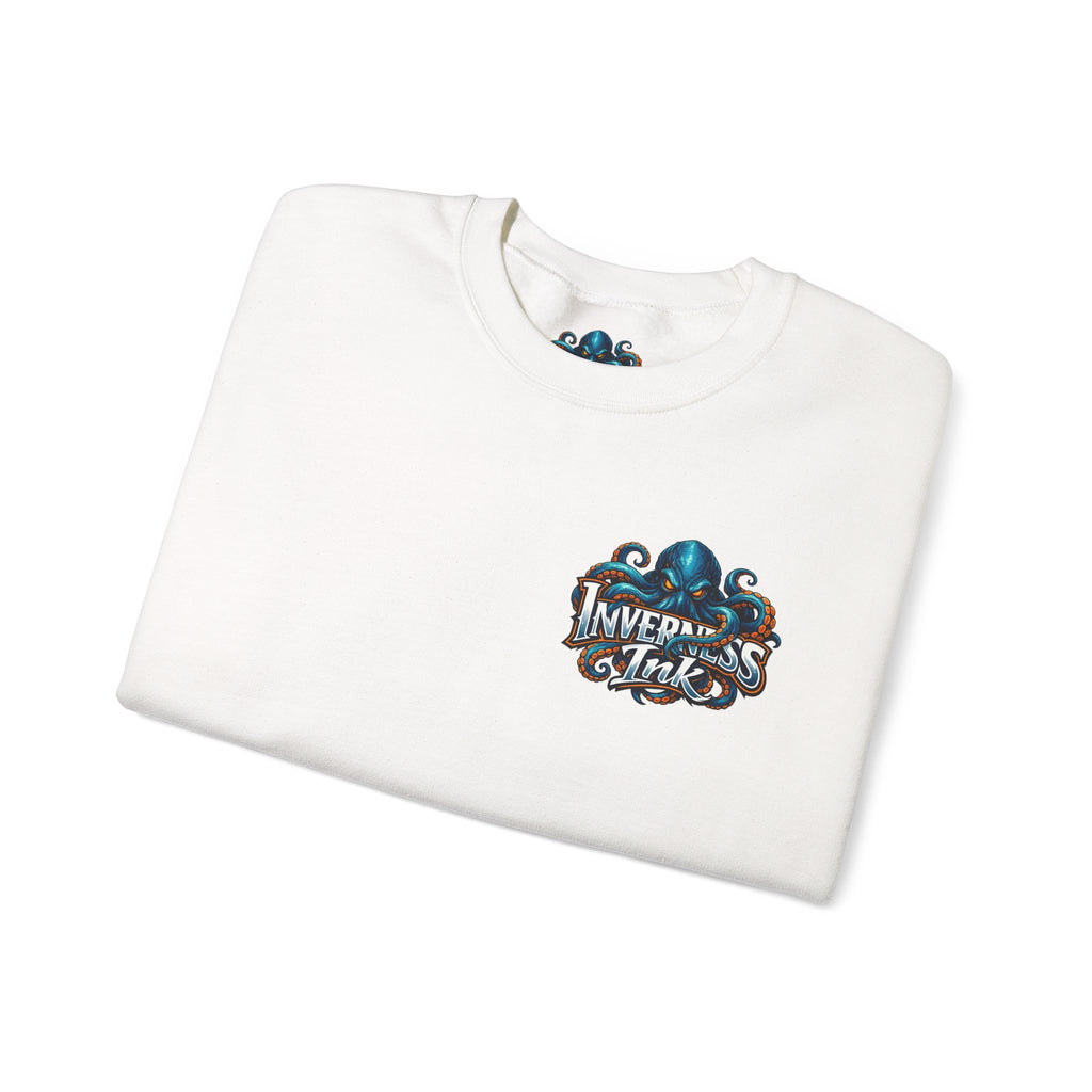 Betta Fish Crewneck Sweatshirt — Colorful Neon Tropical Fish Graphic