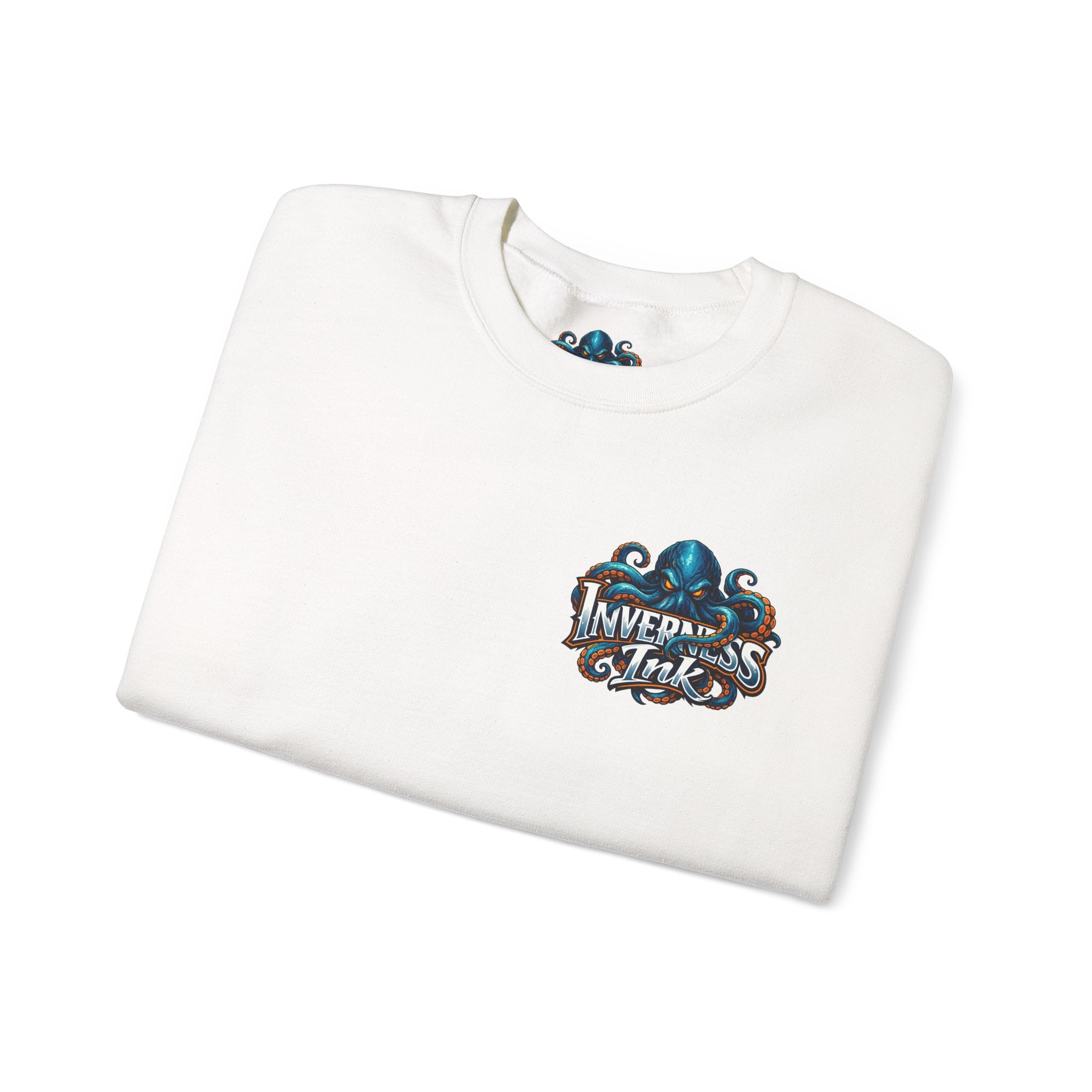 Betta Fish Crewneck Sweatshirt — Colorful Neon Tropical Fish Graphic