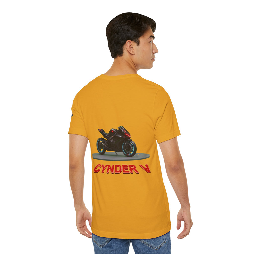 The Eternal Wars Motorcycle Tee — Cynder V Sportbike Graphic Shirt