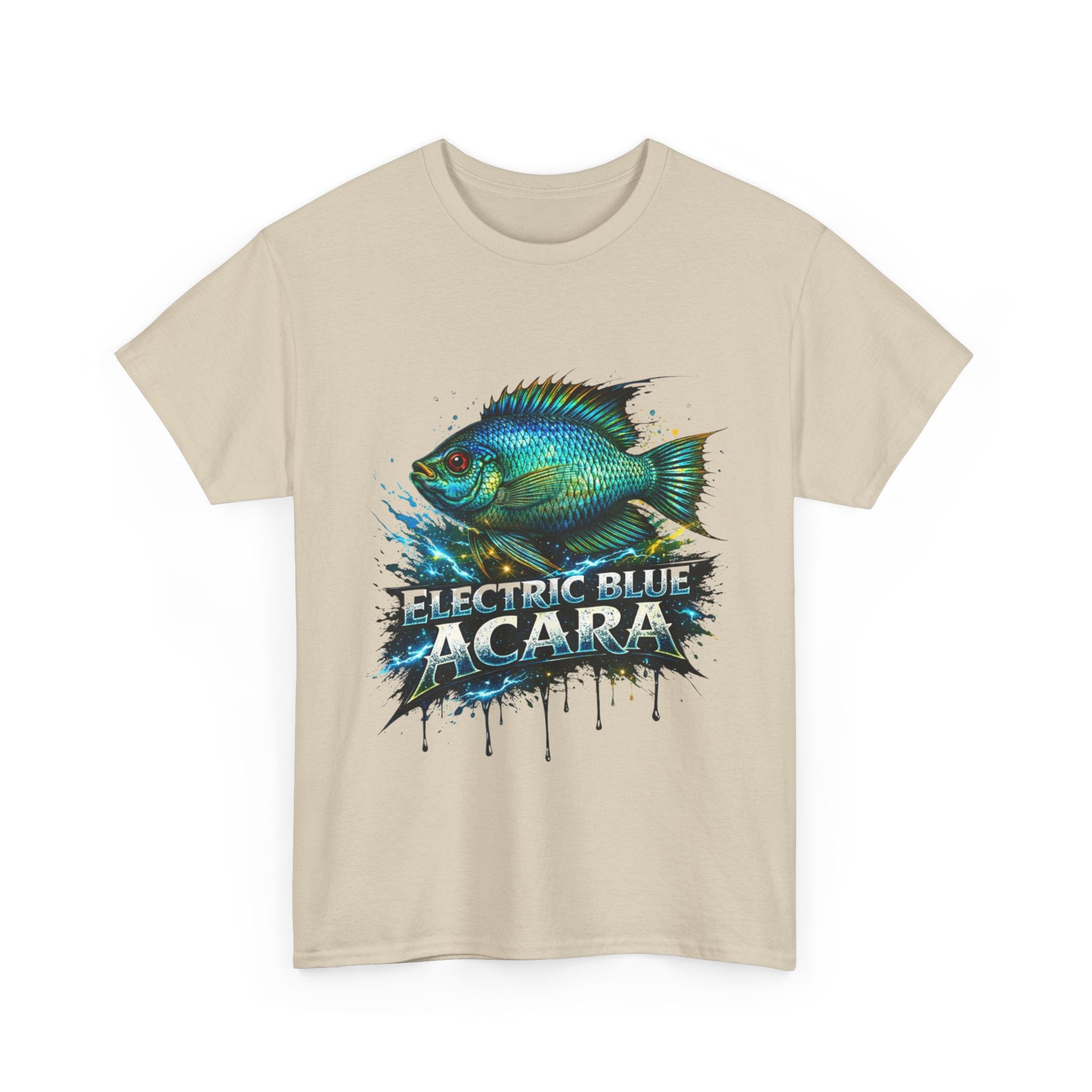 Electric Blue Acara – Premium Graphic Tee