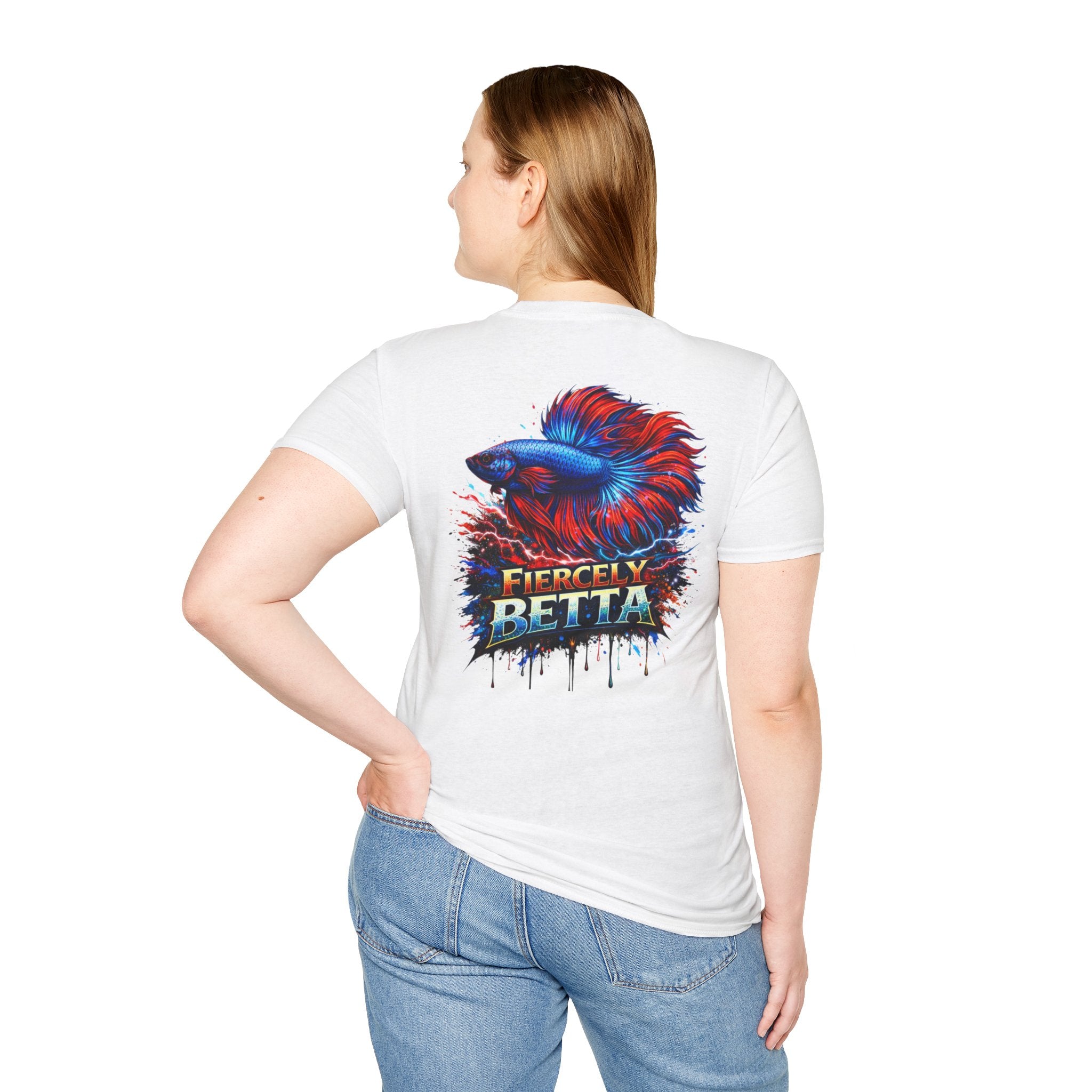 Fiercely Betta T-Shirt — Colorful Betta Fish Graphic Tee