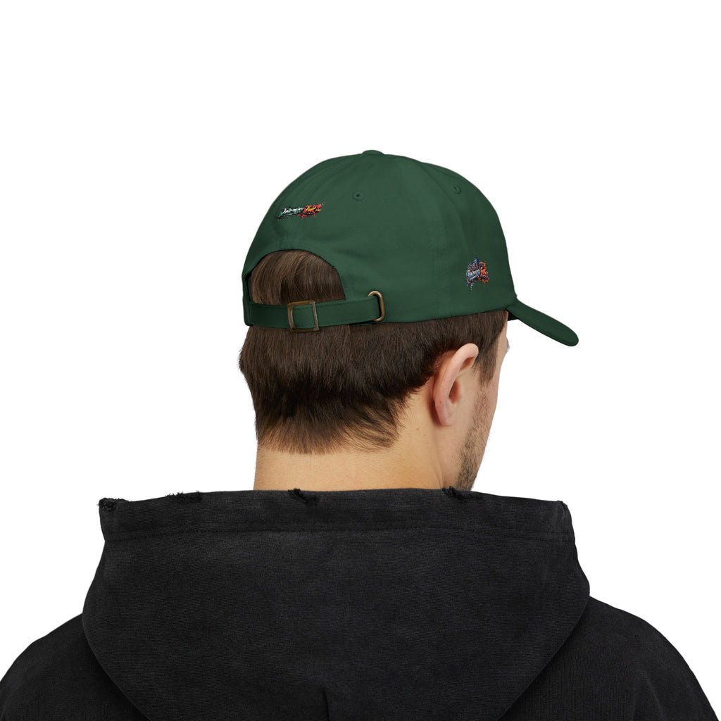 Betta Fish Dad Cap – Embroidered Color Splash Fish Baseball Hat