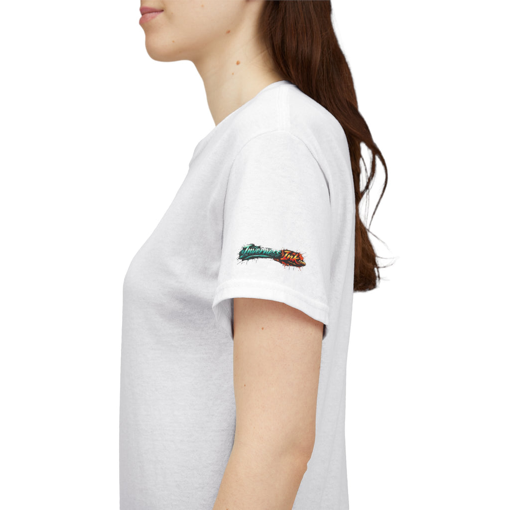 Angelfish Graphic Tee — Blue Tropical Fish Shirt