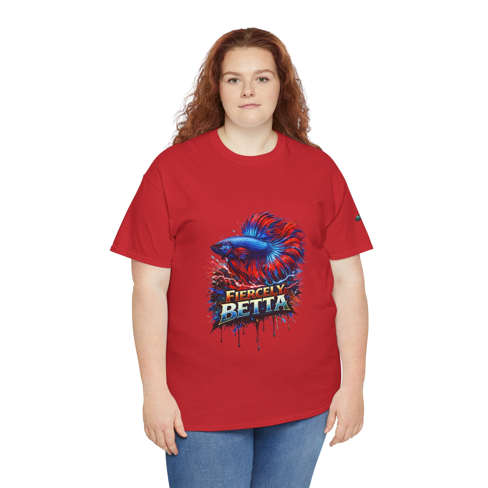 Betta Fish T-Shirt — Fiercely Betta Colorful Aquarium Fish Tee