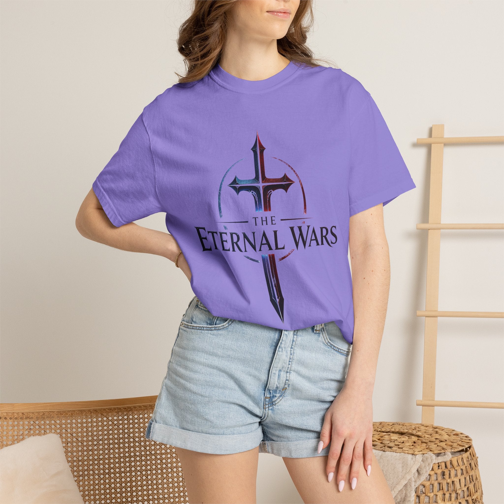 The Eternal Wars Sword Crest Tee