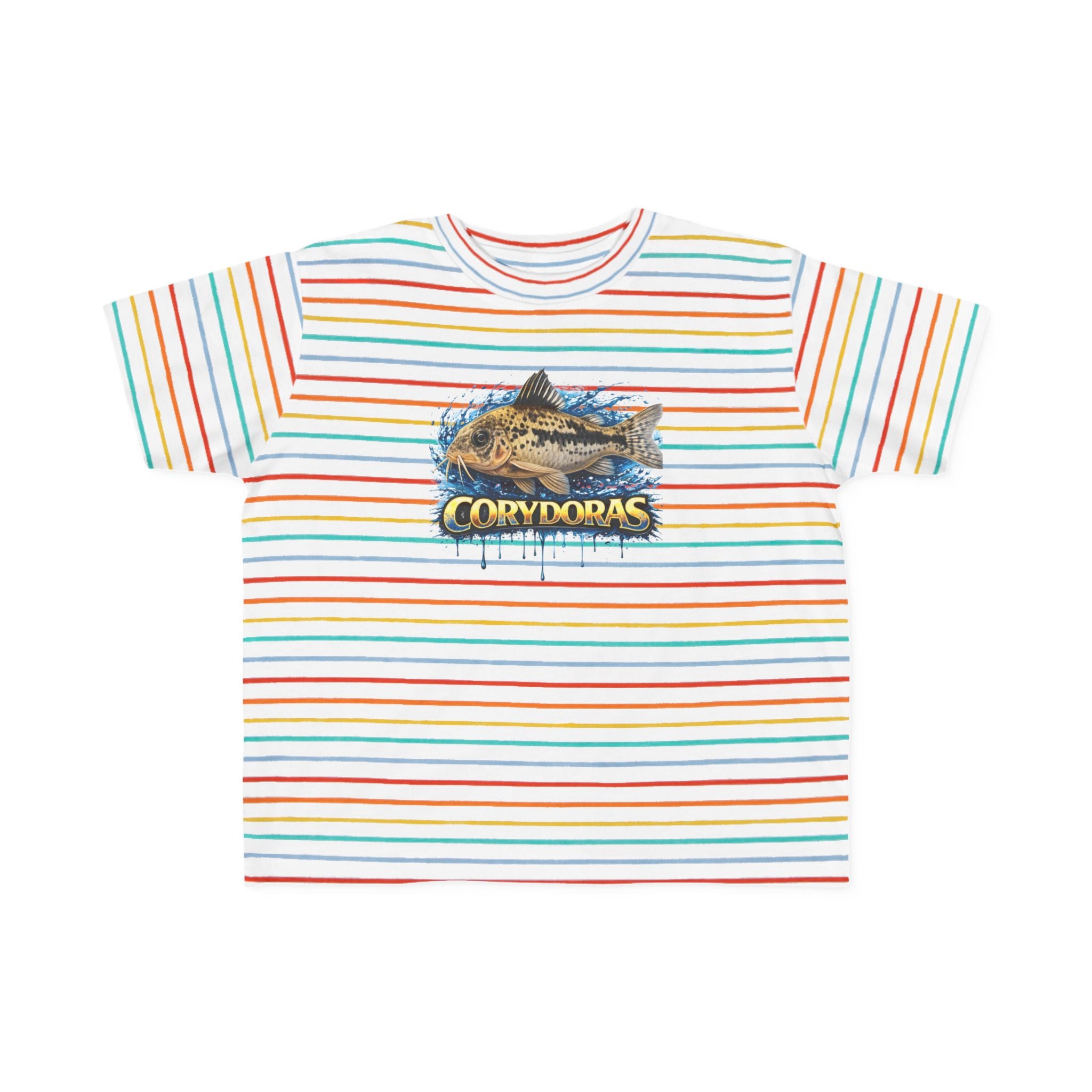 Toddler Tee — 'Corydoras' Aquarium Fish Graphic