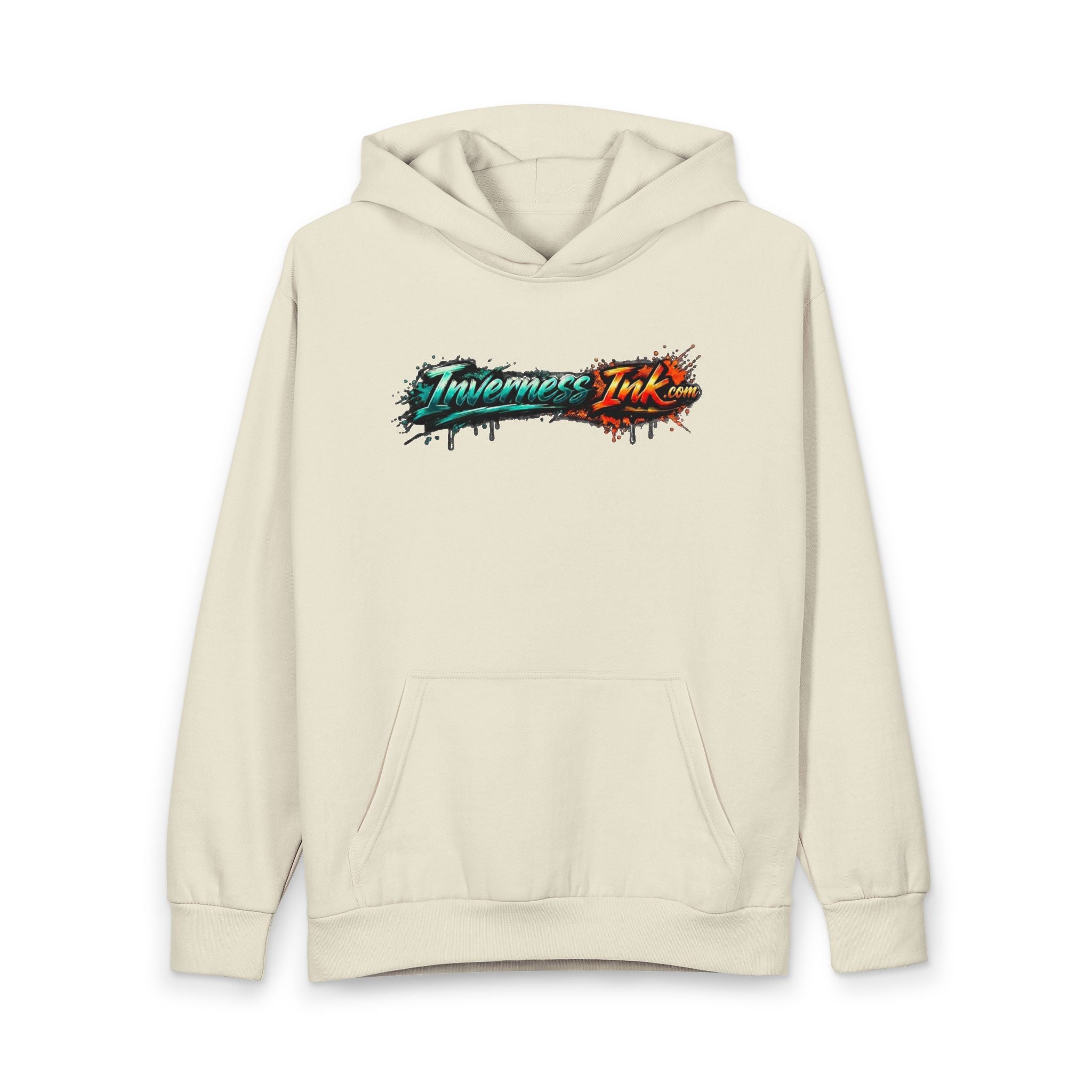 Angelfish Graphic Hoodie — Aquatic Fish Print Pullover