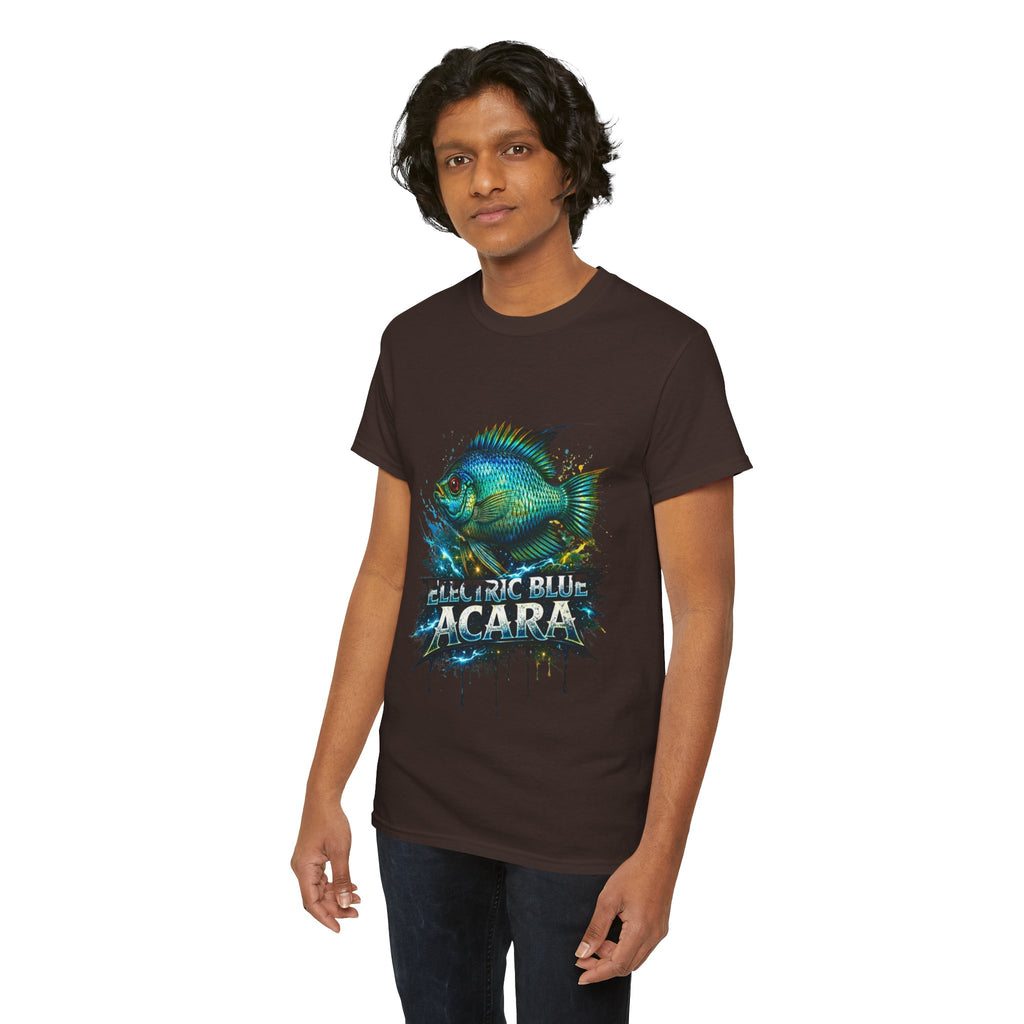 Electric Blue Acara – Premium Graphic Tee