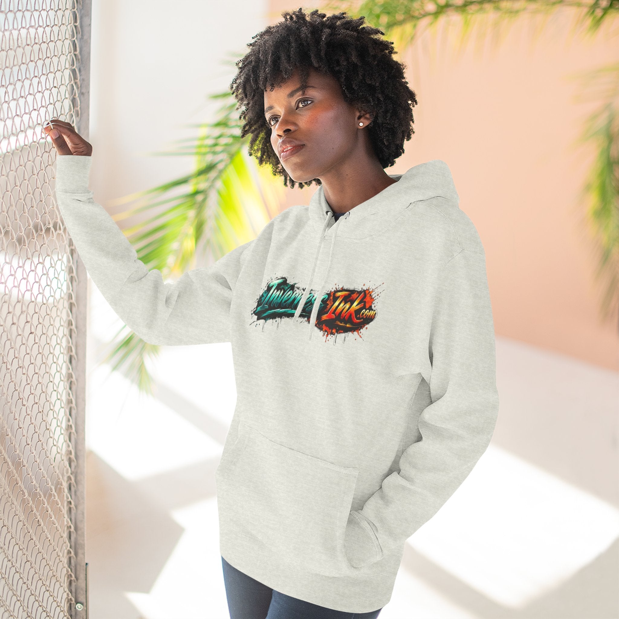 L-185 Xingu Spiny Monster Pleco — Urban Mural Hoodie