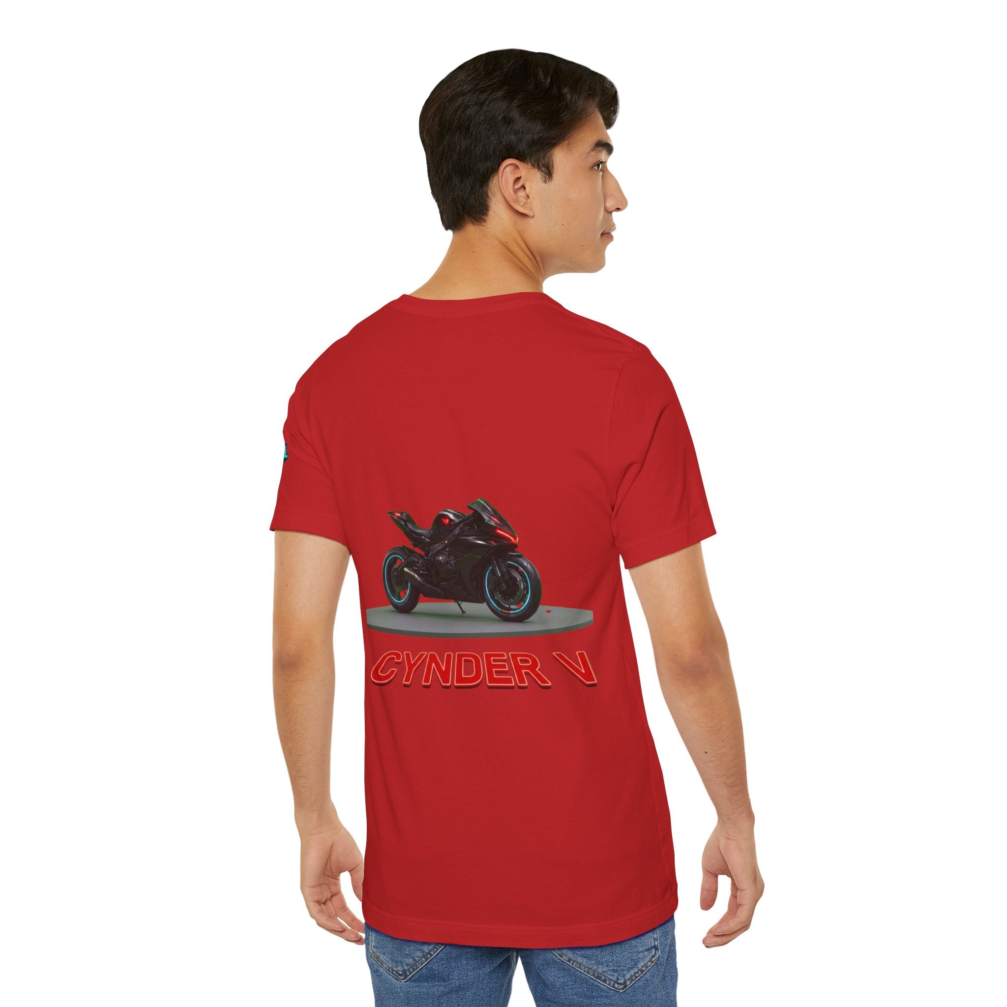 The Eternal Wars Motorcycle Tee — Cynder V Sportbike Graphic Shirt