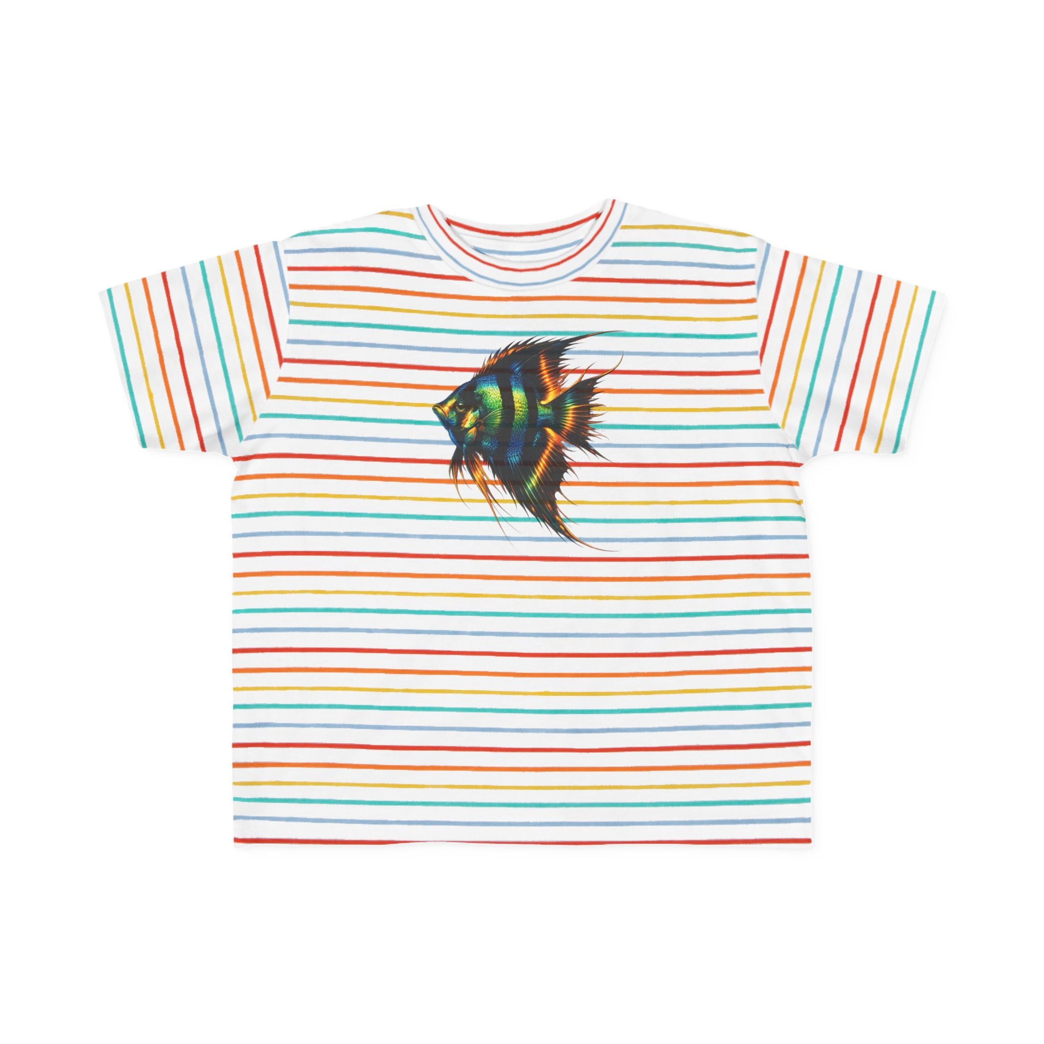 Toddler Fish Tee — Colorful Angelfish Graphic Kids Shirt