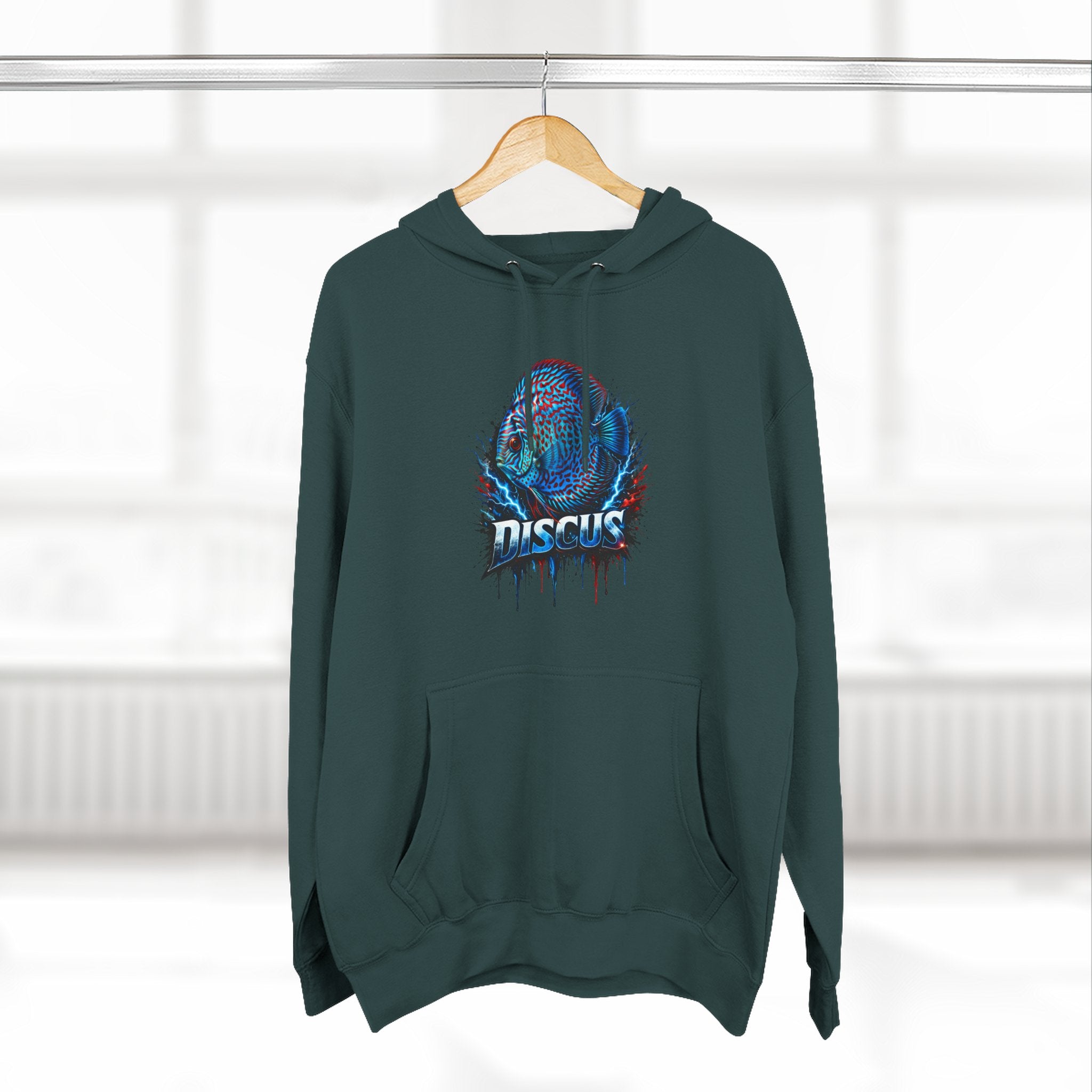 Electric Discus – Premium "Lightning" Lane Seven Hoodie