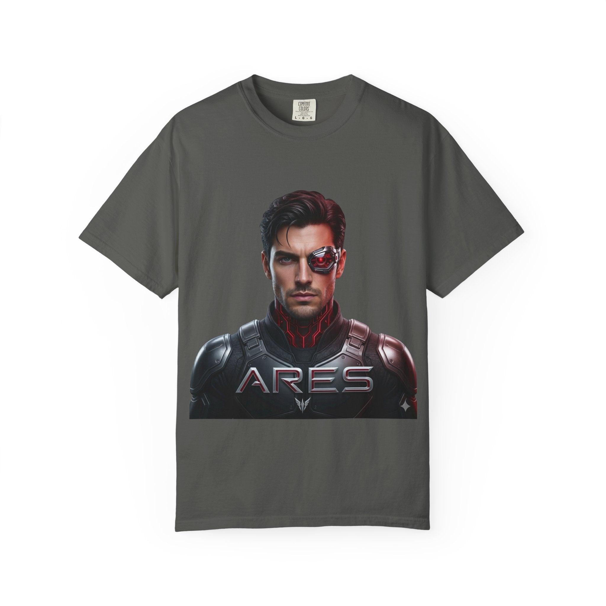 Ares Cyborg Portrait T-Shirt