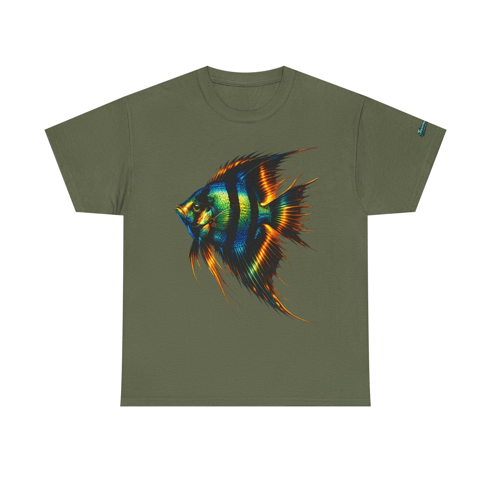 Angelfish Graphic Tee – Vibrant Tropical Fish T-Shirt