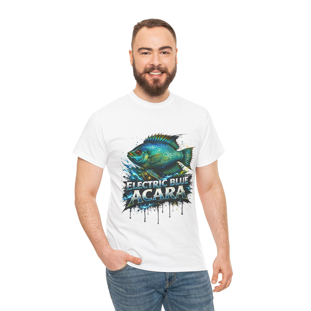 Electric Blue Acara – Premium Graphic Tee