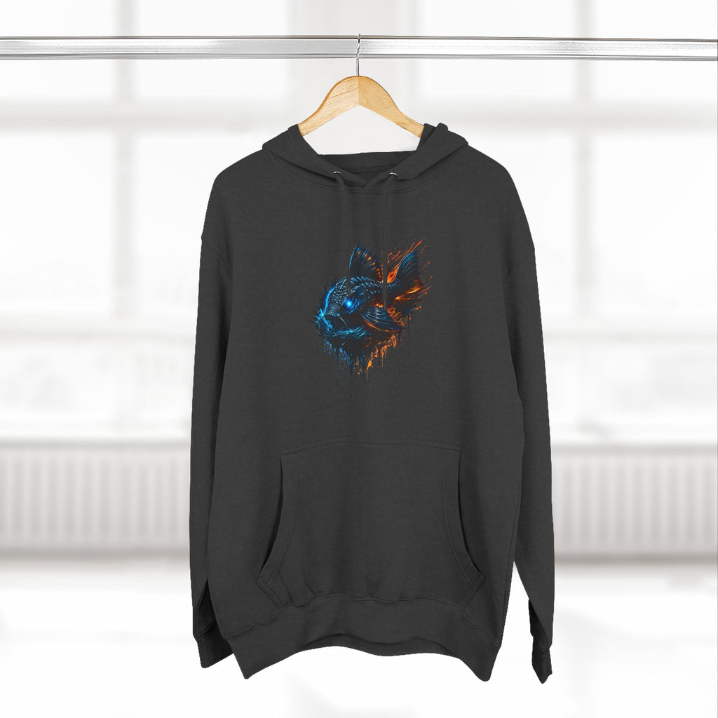 Armored Pleco L-185 – Premium Fleece Hooded Sweatshirt