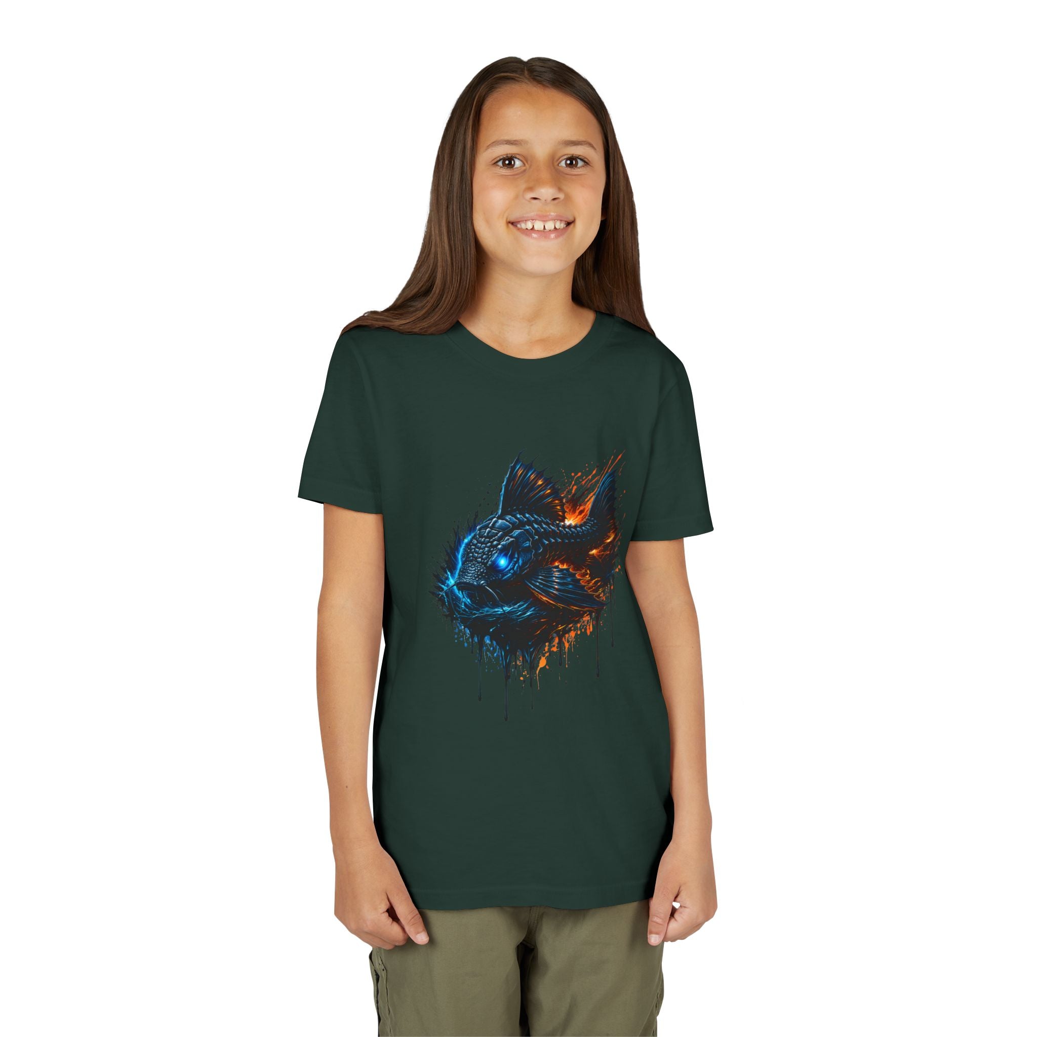 Armored Pleco L-185 – Youth Premium Fine Jersey Tee