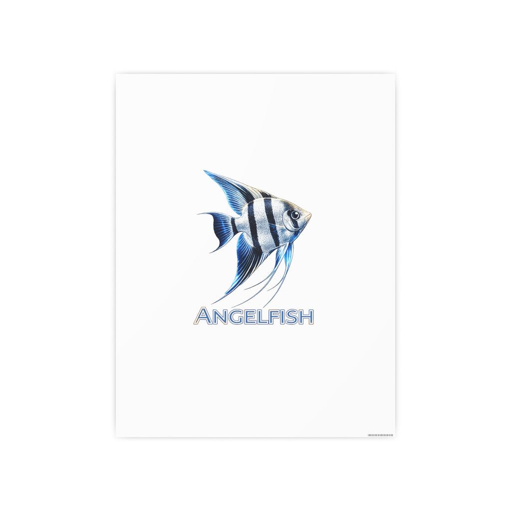 Angelfish – Premium Satin Photo Art Poster