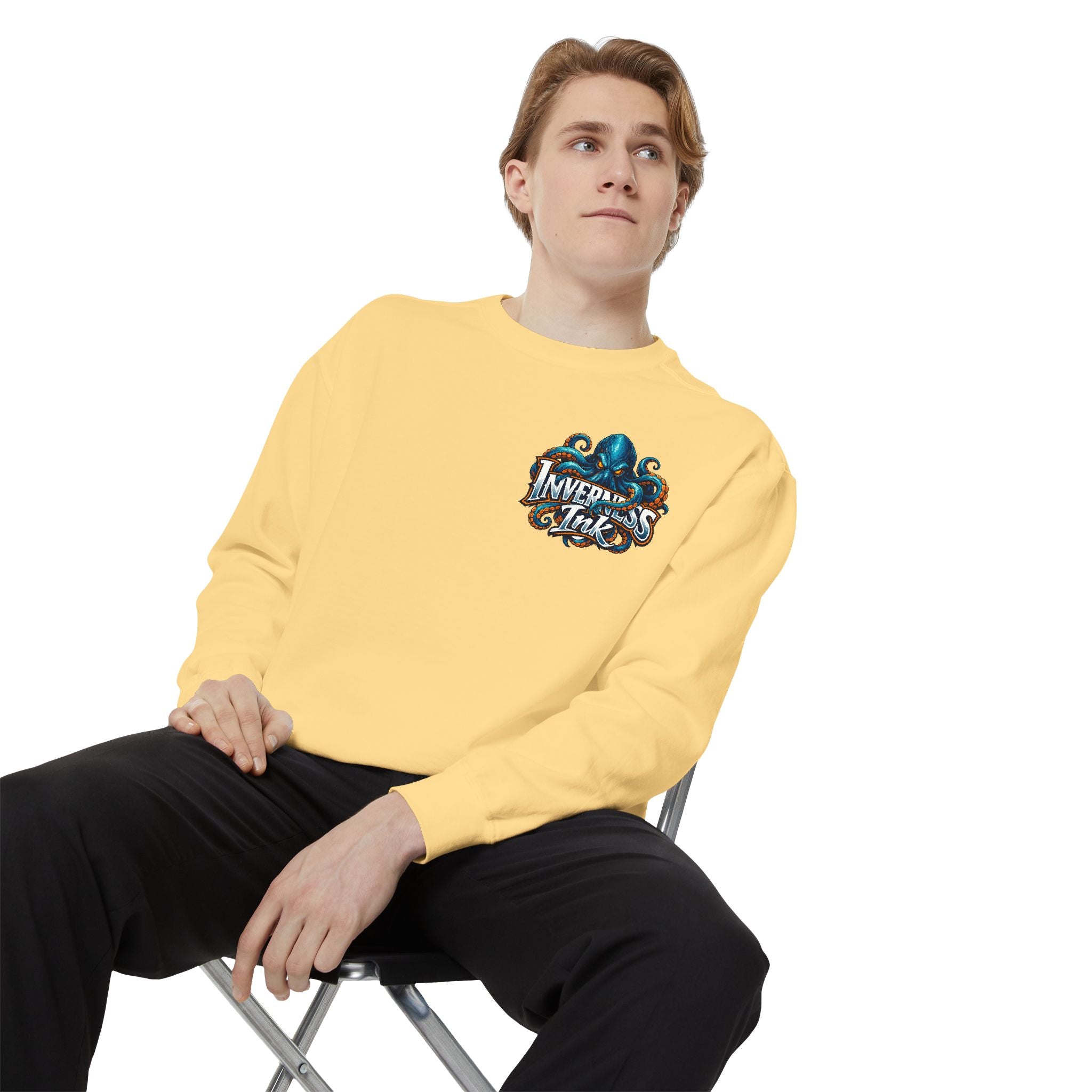 Betta Bliss Sweatshirt — Colorful Betta Fish Graphic Crewneck