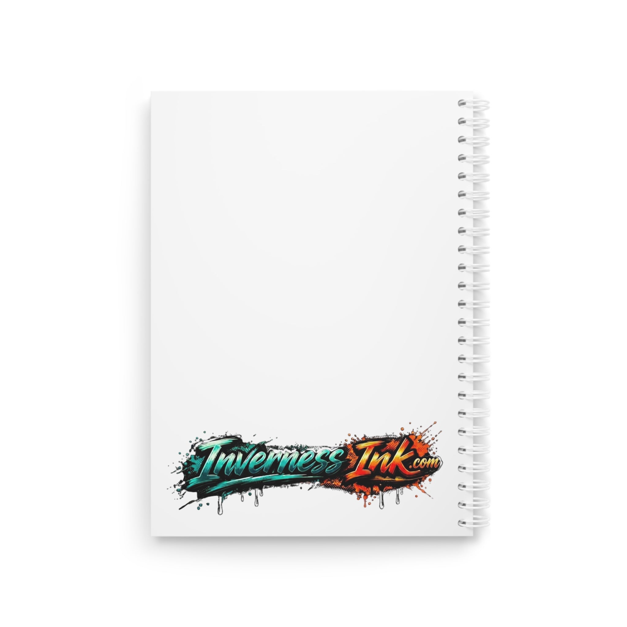 Fire & Ice Guppy – "Neon Flare" Spiral Notebook